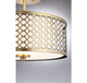 Msemi Two Light Semi-Flush Mount (M60016NB)
