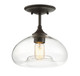 Meridian - M60017ORB - One Light Semi-Flush Mount - Msemi - Oil Rubbed Bronze