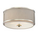 Mflus Three Light Flush Mount (M60018PN)