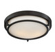 Mflus Two Light Flush Mount (M60019ORB)
