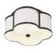 Msemi Three Light Flush Mount (M60020CBZ)
