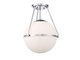 Msemi One Light Semi-Flush Mount (M60054CH)