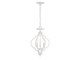 Three Light Convertible Semi-Flush or Pendant (M60055BQW)