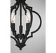 Three Light Convertible Semi-Flush/Pendant (M60055MBK)