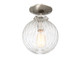Msemi One Light Semi-Flush Mount (M60056BN)