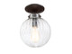 Msemi One Light Semi-Flush Mount (M60056ORB)