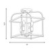 Four Light Semi-Flush Mount (M60061MBK)