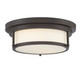 Two Light Flush Mount (M60062ORB)