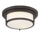 Two Light Flush Mount (M60062ORB)