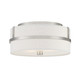 Two Light Flush Mount (M60065BN)