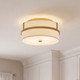 Two Light Flush Mount (M60065NB)