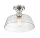 One Light Semi-Flush Mount (M60070PN)
