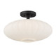 One Light Semi-Flush Mount (M60075MBK)