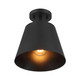 One Light Semi-Flush Mount (M60076MBK)