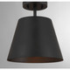 One Light Semi-Flush Mount (M60076MBK)