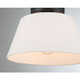 One Light Semi-Flush Mount (M60077MBK)