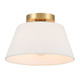Three Light Semi-Flush Mount (M60077NB)
