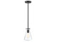 Meridian - M70063MBK - One Light Pendant - Mpend - Matte Black