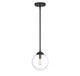 Mpend One Light Mini Pendant (M70067MBK)