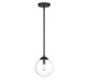 Mpend One Light Mini Pendant (M70067MBK)