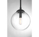 Mpend One Light Mini Pendant (M70067MBK)