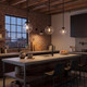 Mpend One Light Mini Pendant (M70067MBK)