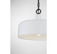One Light Pendant (M70103WHBK)