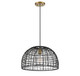 One Light Pendant (M70105BRNB) One Light Pendant (M70105BRNB)