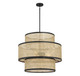 Three Light Pendant (M7016MBK)