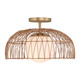 One Light Convertible Pendant/Semi-Flush (M7043NB)