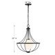One Light Pendant (M7047MBK)