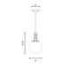 One Light Pendant (M7050NB)