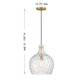 One Light Pendant (M7053NB)