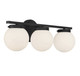 Three Light Bathroom Vanity (M80023MBK)