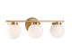 Mbath Three Light Bathroom Vanity Light (M80023NB)