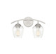 Meridian - M80031BN - Two Light Bathroom Vanity - Mbath - Brushed Nickel