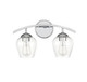 Mbath Two Light Bathroom Vanity (M80031CH)