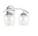 Mbath Two Light Bathroom Vanity (M80031CH)