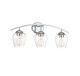 Mbath Three Light Bathroom Vanity Light (M80032CH)