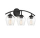 Mbath Three Light Bathroom Vanity Light (M80032MBK)
