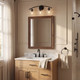 Mbath Three Light Bathroom Vanity (M80032MBK)