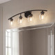 Mbath Four Light Bathroom Vanity (M80033MBK)
