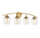 Mbath Four Light Bathroom Vanity (M80033NB)