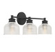 Mbath Three Light Bathroom Vanity Light (M80035MBK)
