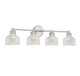 Mbath Four Light Bathroom Vanity (M80036BN)