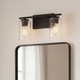 Mbath Two Light Bathroom Vanity (M80037MBK)