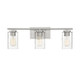 Meridian - M80038BN - Three Light Bathroom Vanity Light - Mbath - Brushed Nickel