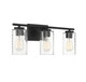 Mbath Three Light Bathroom Vanity (M80038MBK)