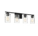 Mbath Four Light Bathroom Vanity (M80039MBK)