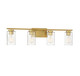 Mbath Four Light Bathroom Vanity Light (M80039NB)